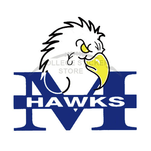 Personal Monmouth Hawks Iron-on Transfers (Wall Stickers)NO.5160